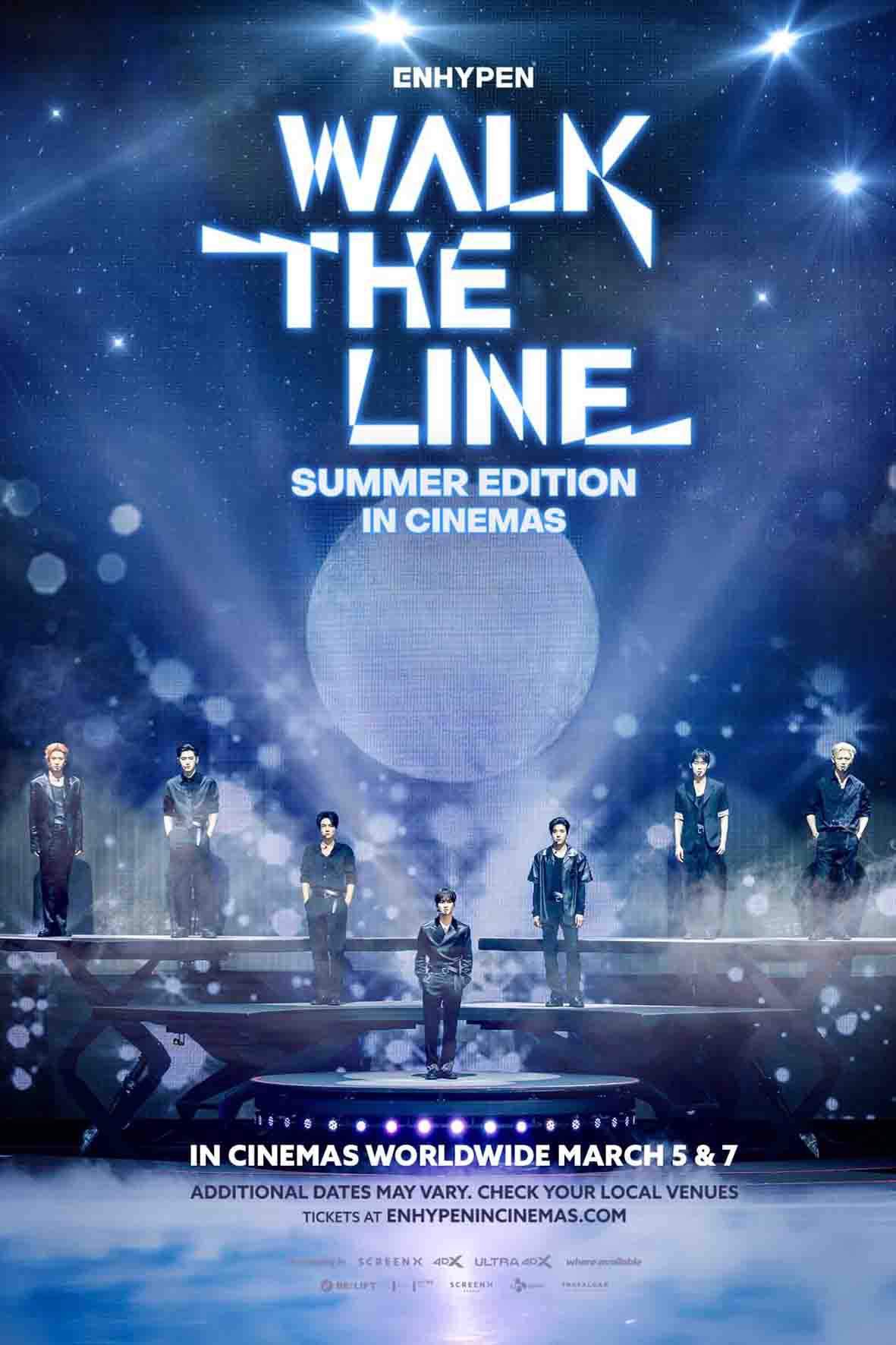 Enhypen: Walk the Line Summer Edition - in Cinemas